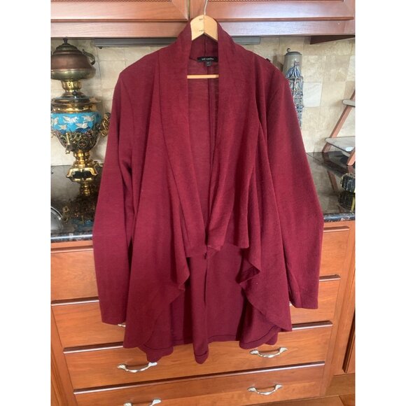 The Limited Burgundy Ladies XL Cardigan Sweater - Picture 1 of 5